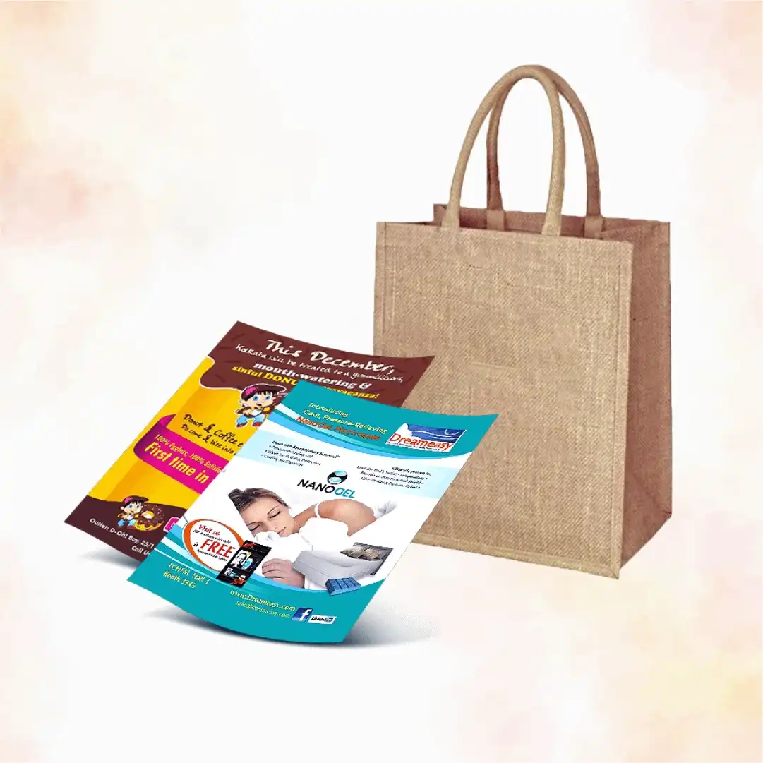 Brochure in bag